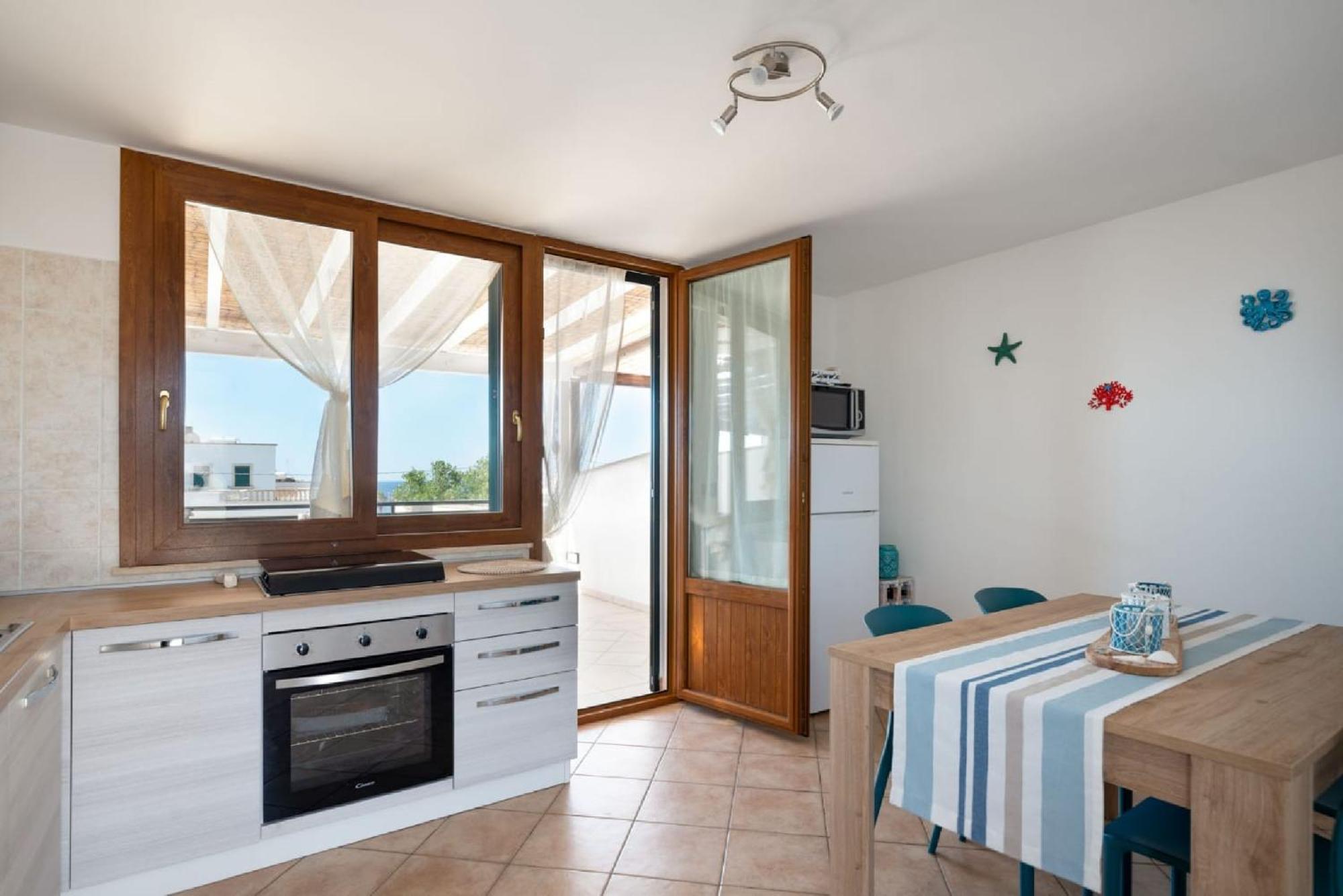 Casa Vacanze Orlando - Con Veranda Vista Mare A 200M Dal Mare Santa Maria di Leuca Exteriér fotografie